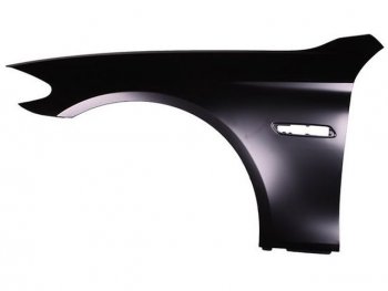 6 599 р. Левое крыло (с отверстием под повторитель поворота, Тайвань) BodyParts BMW 5 серия F10 седан дорестайлинг (2009-2013) (Неокрашенное). Увеличить фотографию 1