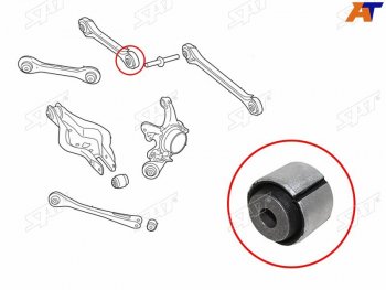 489 р. Сайлентблок задней верхней поперечной тяги BMW 1 F2# 10-BMW2 F22 12-BMW3 F3# 11-BMW4 F3# 12- (ST-33326792544B). Увеличить фотографию 1