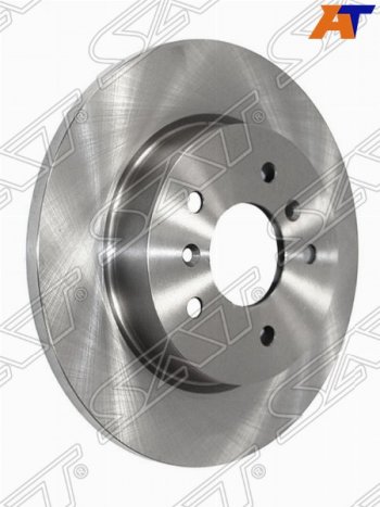 2 139 р. Задний тормозной диск (не вентилируемый, d 289) SAT Nissan Qashqai 2 J11 дорестайлинг (2013-2019). Увеличить фотографию 1