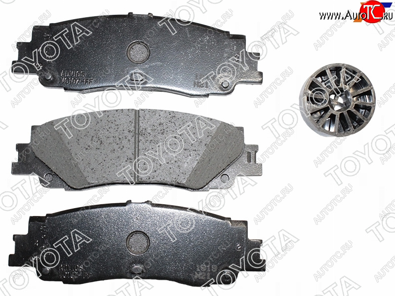 8 199 р. Колодки тормозные задние TOYOTA LAND CRUISER 300 21- V35A-FTS                                        (04466-60190)