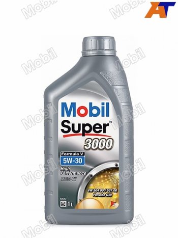 1 069 р. Масло моторное синтетическое MOBIL Super 3000 Formula V 5W-30, SN, C2, C3 1л                         (153454). Увеличить фотографию 1