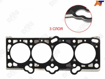 1 899 р. Прокладка ГБЦ G4GCG4GB 1,82,0(металл) DYG Hyundai Coupe (2002-2008). Увеличить фотографию 3
