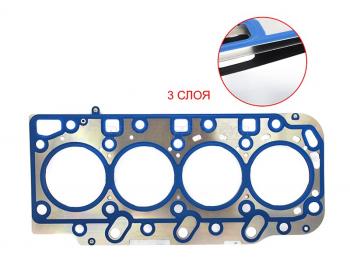 Прокладка ГБЦ V-2.5 D4CB (T-0,95) металл DYG  Hyundai (Хюндаи) Starex/Grand Starex/H1 (старекс)  TQ (2007-2022) TQ дорестайлинг, рестайлинг, 2-ой рестайлинг