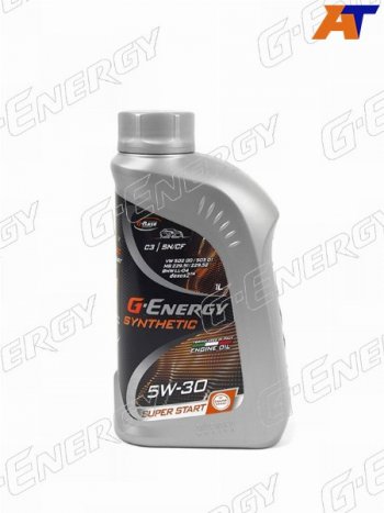 799 р. Масло моторное синтетическое G-Energy Synthetic Super Start 5W-30 SNCF, C3 1л (253142399). Увеличить фотографию 1