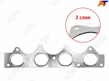 Прокладка выпускного коллектора G4FC1,6 G4FA1,4 DYG Hyundai IX35 LM дорестайлинг (2009-2013)