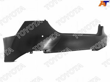 21 399 р. Бампер задний (под сонары) TOYOTA  Toyota Camry  XV70 (2017-2024) (Неокрашенный). Увеличить фотографию 1