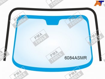 2 999 р. Молдинг лобового стекла (П-образный) PMA  Nissan Qashqai  2 (2013-2022). Увеличить фотографию 1
