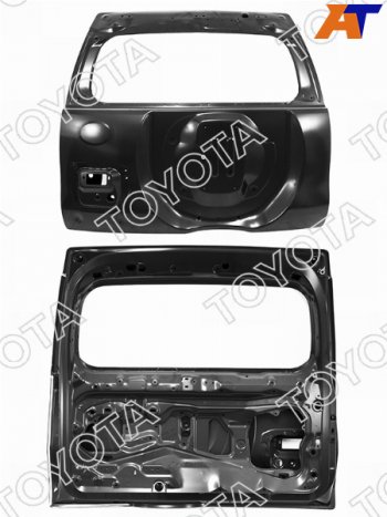 Дверь багажника (оригинал) TOYOTA Toyota Land Cruiser Prado J150 2-ой рестайлинг (2017-2020)