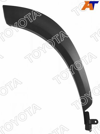 4 499 р. Правый молдинг арки крыла (на дверь, оригинал) TOYOTA Lexus NX 300h Z10 дорестайлинг (2014-2017). Увеличить фотографию 1