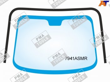 3 099 р. Молдинг лобового стекла (П-образный) PMA  Subaru Forester  SJ (2012-2019). Увеличить фотографию 1