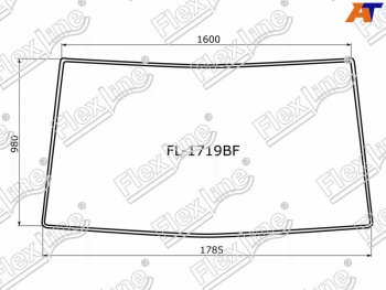 Молдинг лобового стекла (Уплотнительная резинка) FLEXLINE Mercedes-Benz Sprinter W906 (2006-2013)