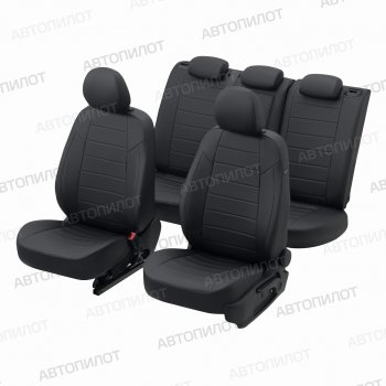 7 499 р. Чехлы сидений (экокожа, 40/60) Автопилот  Audi Q3  8U (2011-2018) (черный). Увеличить фотографию 6