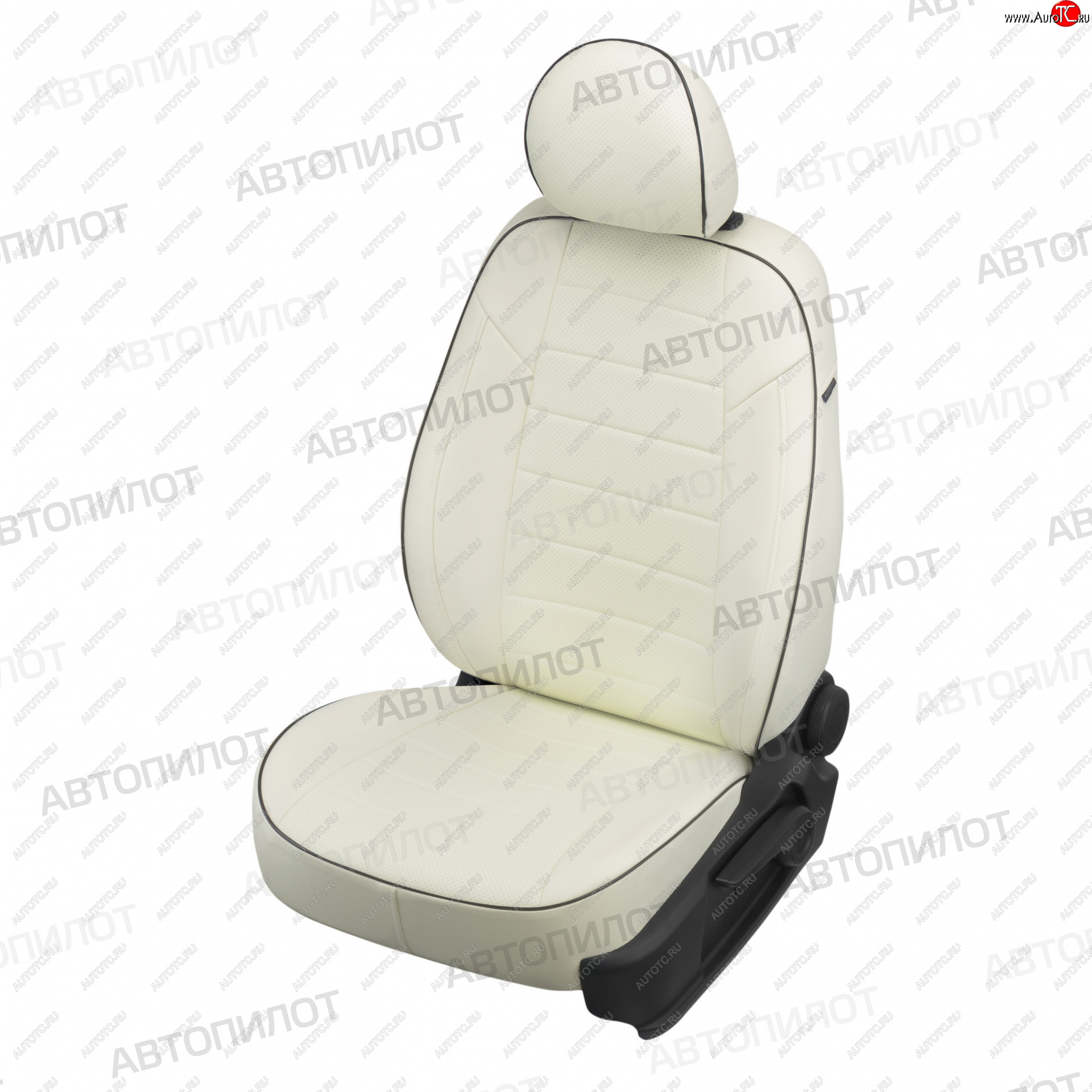 13 449 р. Чехлы сидений (экокожа) Автопилот  FAW Besturn X80 (2014-2019) (белый)