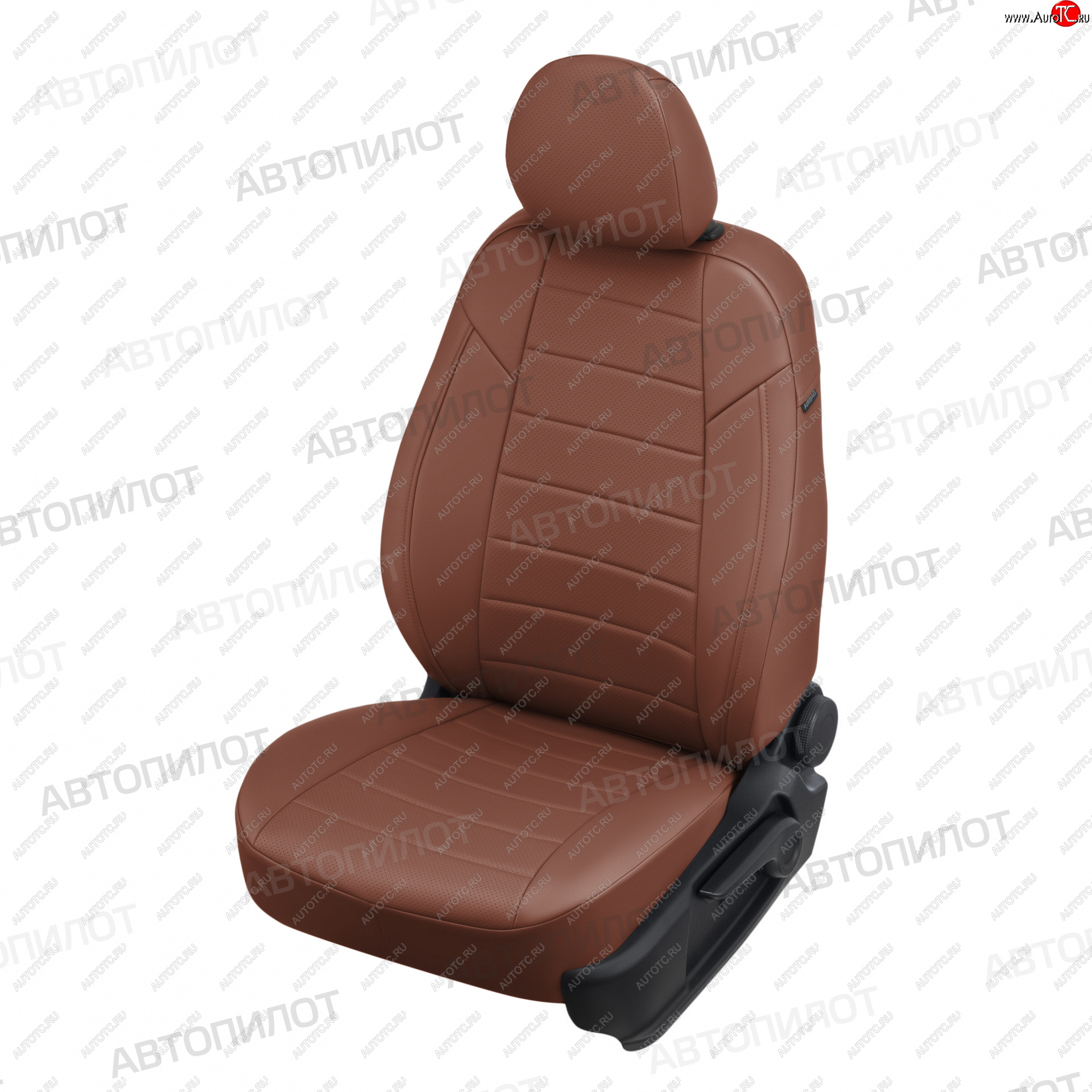 13 849 р. Чехлы сидений (экокожа) Автопилот  Ford S-Max  2 (2015-2024) (коричневый)