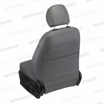 13 999 р. Чехлы сидений (экокожа) Автопилот Ромб  Geely Coolray (SX11) (2019-2024) (серый). Увеличить фотографию 4