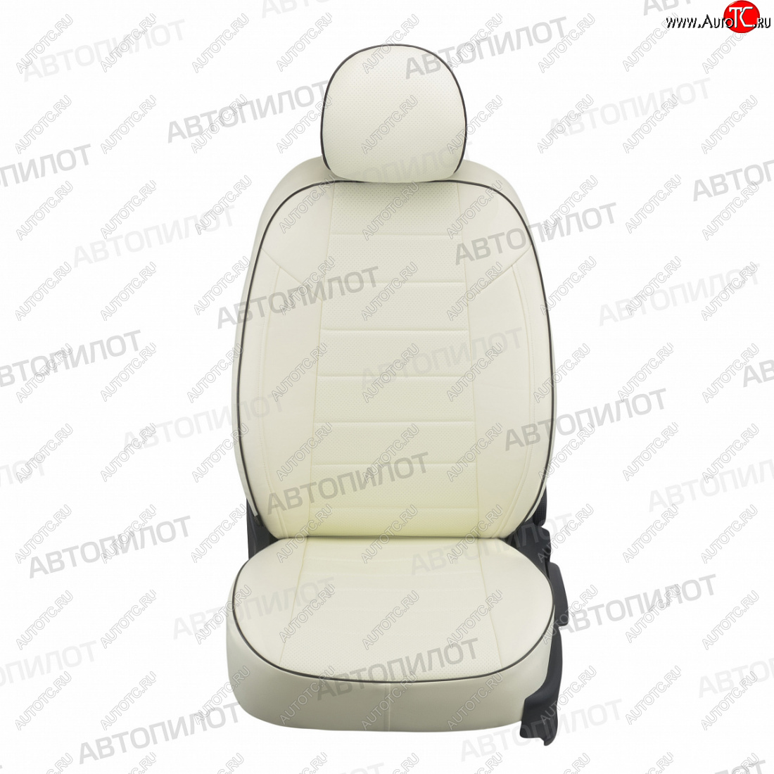 13 449 р. Чехлы сидений (экокожа) Автопилот  Honda HR-V  GH3, GH4 (1998-2005) (белый)