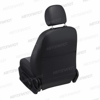 14 899 р.  Чехлы на сиденья Алькантара ромб (к. Comfort Luxe экокожа) Автопилот  Уаз Патриот  23632 (2016-2024) 2-ой рестайлинг пикап (черный/серый). Увеличить фотографию 5