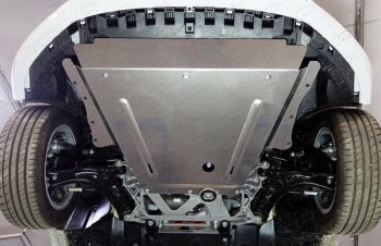 Защита картера и КПП (кроме 2L) ТСС Тюнинг Audi A3 8V1 хэтчбэк 3 дв. дорестайлинг (2012-2016)  (алюминий 4 мм)