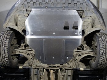 19 299 р. Защита картера и КПП ТСС Тюнинг  Audi TT  8S (2014-2019), Skoda Octavia  A7 (2012-2017) (алюминий 4 мм). Увеличить фотографию 1