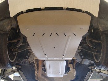 13 899 р. Защита картера двигателя (V-3.0i, V-4.4i, V-3.0D, алюминий) TCC BMW X6 F16 (2014-2020). Увеличить фотографию 1