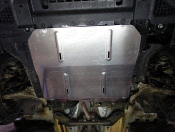 9 299 р. Защита картера и КПП ТСС Тюнинг  Chevrolet Cruze ( седан,  хэтчбек,  универсал) (2009-2015) (алюминий 4 мм). Увеличить фотографию 1
