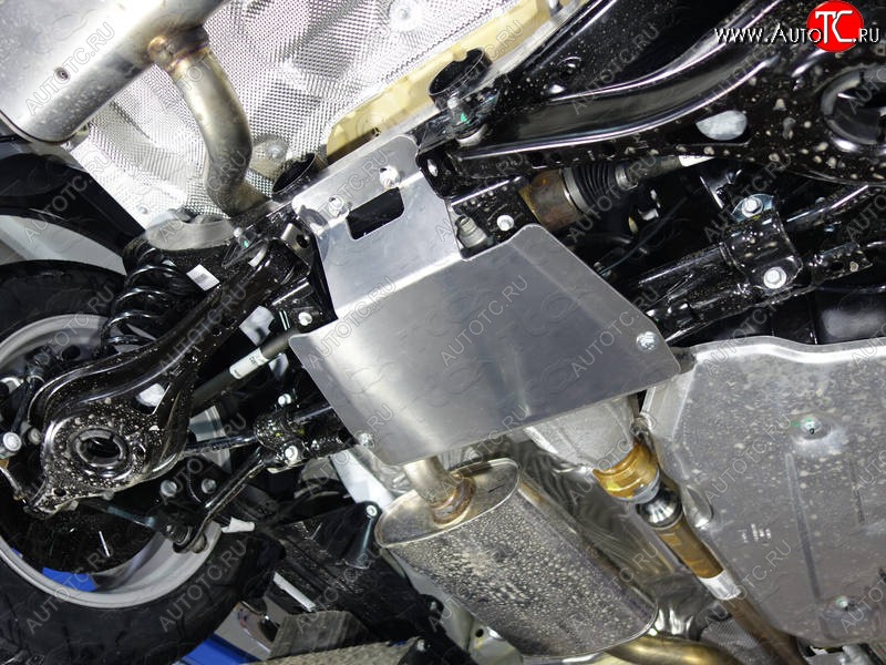 2 599 р. Защита заднего редуктора (алюминий) TCC  Ford Kuga  2 (2016-2019)