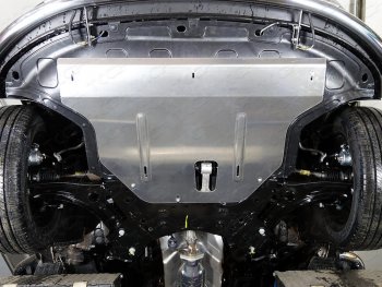 11 499 р. Защита картера и КПП ТСС Тюнинг  Hyundai Creta  GS (2015-2021) (алюминий 4 мм). Увеличить фотографию 1