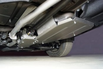19 999 р. Комплект защиты картера и КПП, заднего редуктора, топливного бака (алюминий 4мм. 2.2) TCC  Hyundai Palisade  LX2 (2018-2022). Увеличить фотографию 2