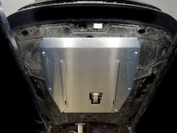 14 349 р. Защита картера и АКПП ( V-2.2 дизель) ТСС Тюнинг  Hyundai Staria  US4 (2021-2022) (алюминий 4 мм). Увеличить фотографию 1