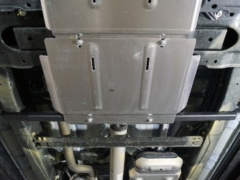 6 199 р. Защита раздаточной коробки 3-0D ТСС Тюнинг  Isuzu D-Max  RG DoubleCab (2019-2024) (алюминий 4 мм). Увеличить фотографию 1