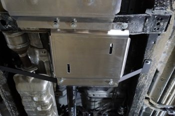 3 399 р. Защита раздаточной коробки 2-0T (бенз) ТСС Тюнинг  JAC T6 (2018-2024) (алюминий 4 мм). Увеличить фотографию 1