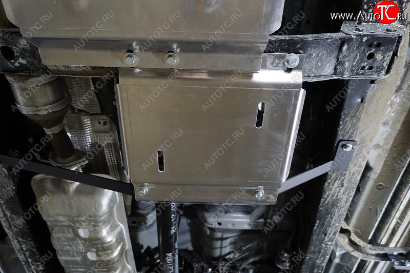 3 399 р. Защита раздаточной коробки 2-0T (бенз) ТСС Тюнинг  JAC T6 (2018-2024) (алюминий 4 мм)