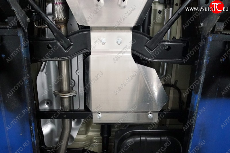5 649 р. Защита раздаточной коробки ТСС Тюнинг  KIA Mohave  HM2 (2019-2022) (алюминий 4 мм)