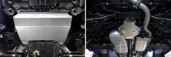 10 999 р. Защиты комплект (картер, кпп, задний дифференциал) ТСС Тюнинг  Lexus RX ( 300,  350,  450H,  200T) (1995-2019) (алюминий 4 мм). Увеличить фотографию 1