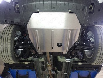 18 899 р. Защита картера и КПП ТСС Тюнинг  Mitsubishi Outlander  GF (2012-2024) (алюминий 4 мм). Увеличить фотографию 1