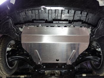 Защита картера и КПП ТСС Тюнинг Nissan Sentra 7 B17 (2014-2017)  (алюминий 4 мм)