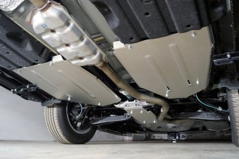 Защита бака (левая, алюминий) TCC Subaru XV GT/G24 рестайлинг (2021-2024)
