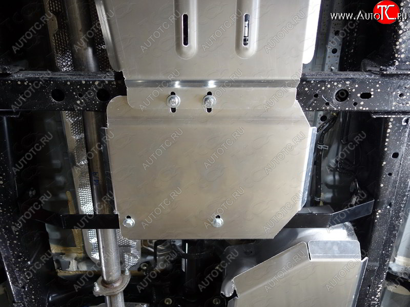 3 899 р. Защита раздаточной коробки ТСС Тюнинг  Toyota Fortuner  AN160 (2015-2020) (алюминий 4 мм)
