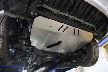 9 699 р. Защита картера и КПП ТСС Тюнинг  Toyota RAV4  XA40 (2012-2019) (алюминий 4 мм). Увеличить фотографию 1