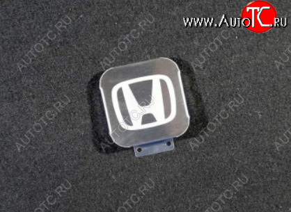 1 249 р. Заглушка на фаркоп с логотипом Honda (на фаркопы TCC, нержавеющая сталь) TCC  Honda CR-V  RW,RT (2016-2024)