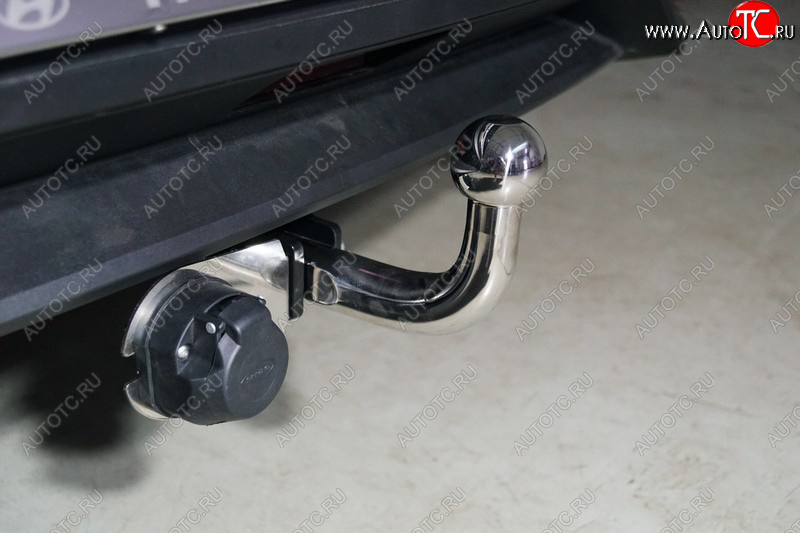 21 799 р. Фаркоп (тягово-сцепное устройство) TCC Тюнинг  Hyundai Elantra  CN7 (2020-2023) (оцинкованный, шар A нержавейка)