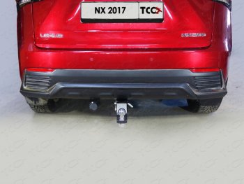 Фаркоп (тягово-сцепное устройство) (кроме F-Sport) ТСС Тюнинг Lexus (Лексус) NX (НХ)  200 (2017-2021) 200 Z10 рестайлинг  (оцинкованный, шар E)
