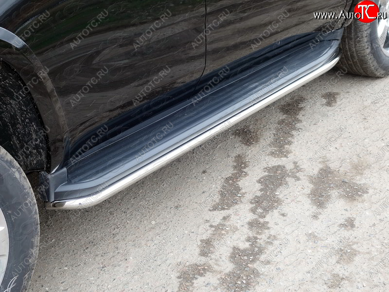 25 999 р. Защита порогов алюминий 50,8 мм, ТСС Тюнинг  Chevrolet Tahoe  K2UC (2014-2021)