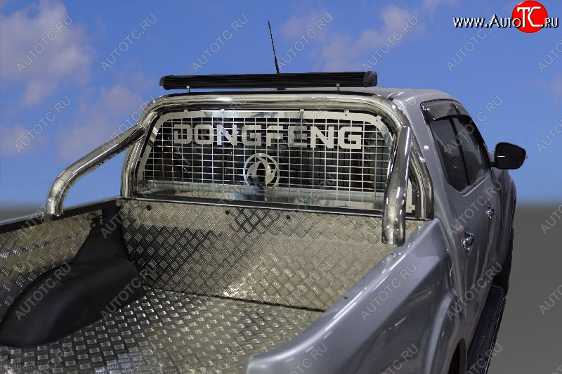 120 299 р. Защита кузова и заднего стекла (только для кузова) d 76,1 мм светодиодной фарой ТСС Тюнинг  Dong Feng DF6 (2022-2024) (нержавейка)