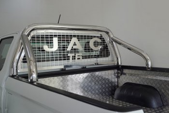 69 999 р. Защита кузова и заднего стекла (только для кузова) d 76,1 мм ТСС Тюнинг  JAC T6 (2018-2024) (нержавейка). Увеличить фотографию 1