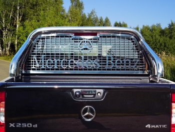 69 999 р. Защита кузова и заднего стекла (только для кузова) d 76,1 мм ТСС Тюнинг  Mercedes-Benz X class  W470 (2017-2020) (нержавейка). Увеличить фотографию 1