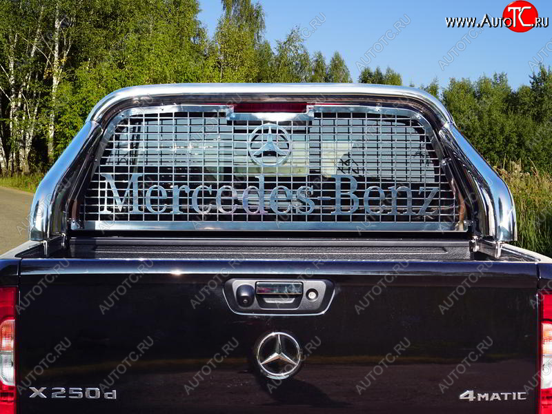 69 999 р. Защита кузова и заднего стекла (только для кузова) d 76,1 мм ТСС Тюнинг  Mercedes-Benz X class  W470 (2017-2020) (нержавейка)