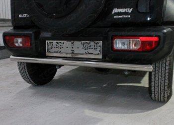 14 999 р. Защита задняя (нержавейка 60,3 мм) ТСС Тюнинг  Suzuki Jimny  JB64 (2018-2024). Увеличить фотографию 1