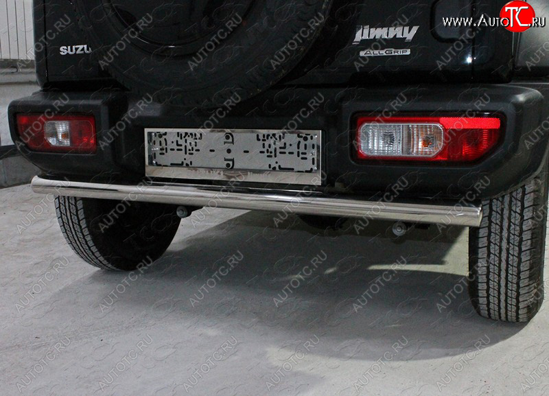 14 999 р. Защита задняя (нержавейка 60,3 мм) ТСС Тюнинг  Suzuki Jimny  JB64 (2018-2024)