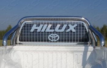 69 999 р.  Защита кузова и заднего стекла (только для кузова) d 76,1 мм ТСС Тюнинг  Toyota Hilux  AN120 (2016-2024) (нержавейка). Увеличить фотографию 1